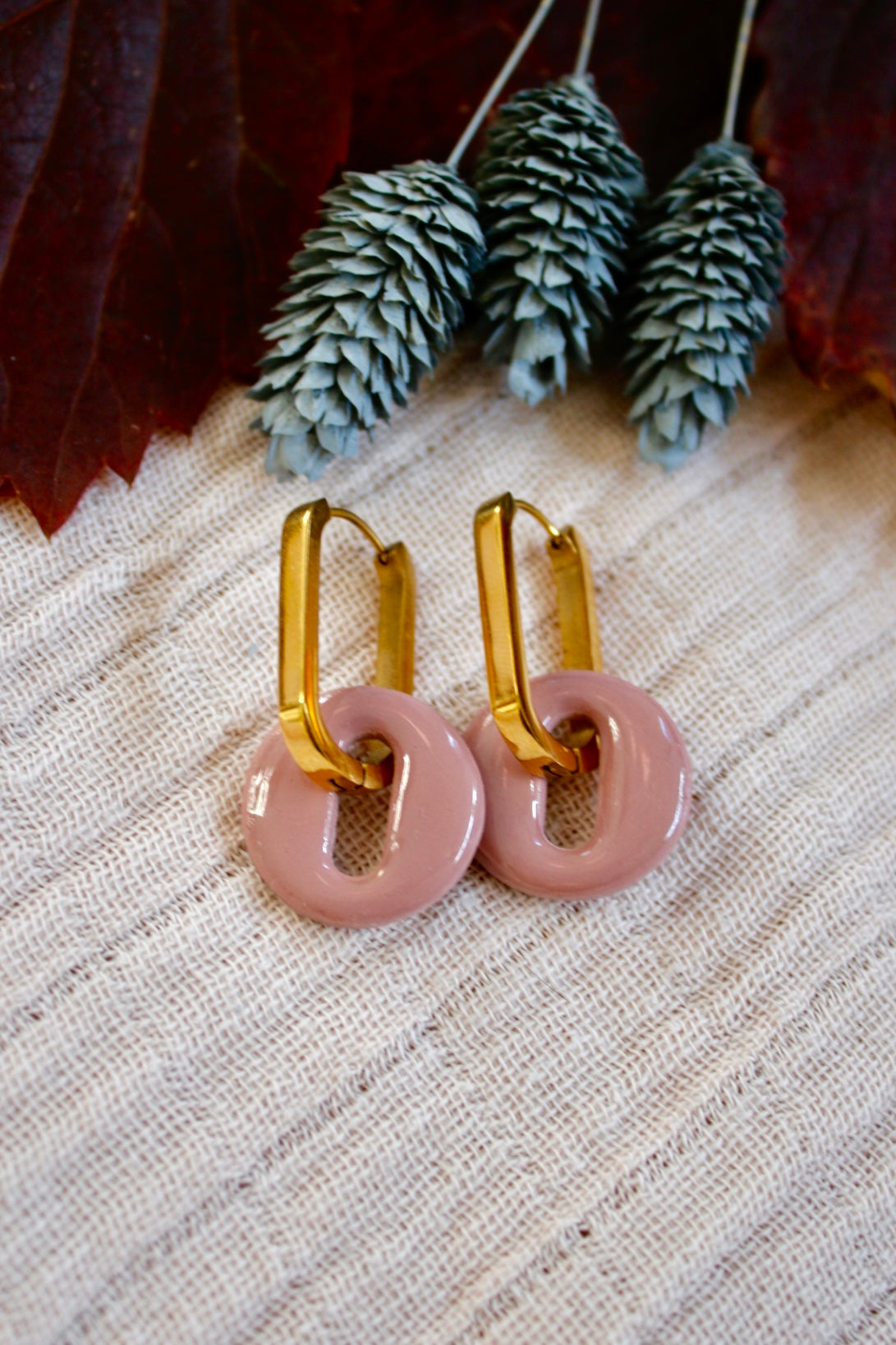 Boucles d'oreilles interchangeables Julie Mamamiia bijoux