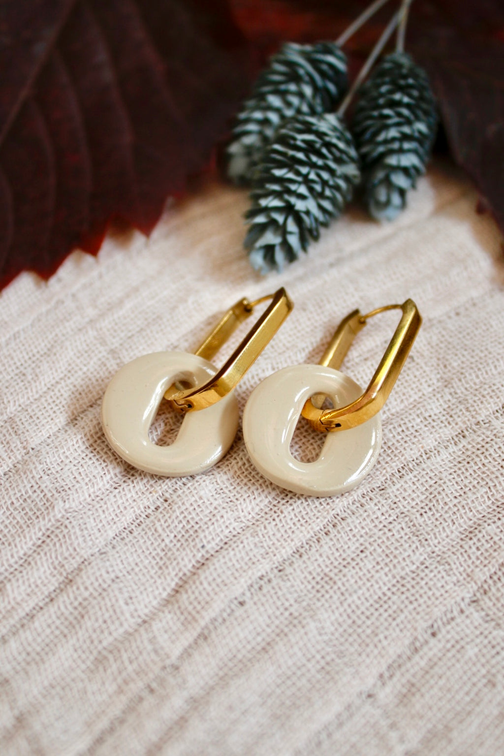 Boucles d'oreilles interchangeables Julie Mamamiia bijoux