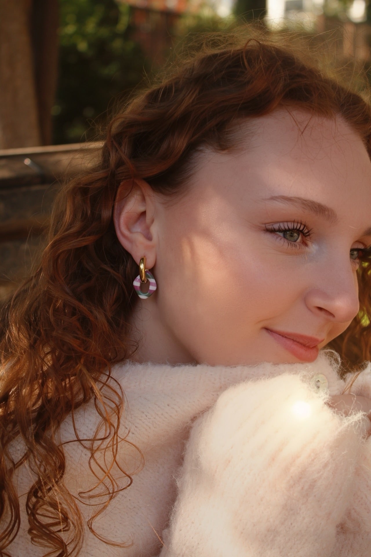 Boucles d'oreilles interchangeables Amandine Mamamiia bijoux