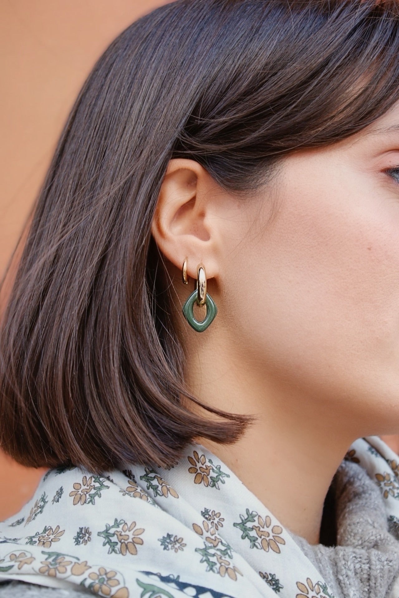 Boucles d'oreilles interchangeables Amandine Mamamiia bijoux