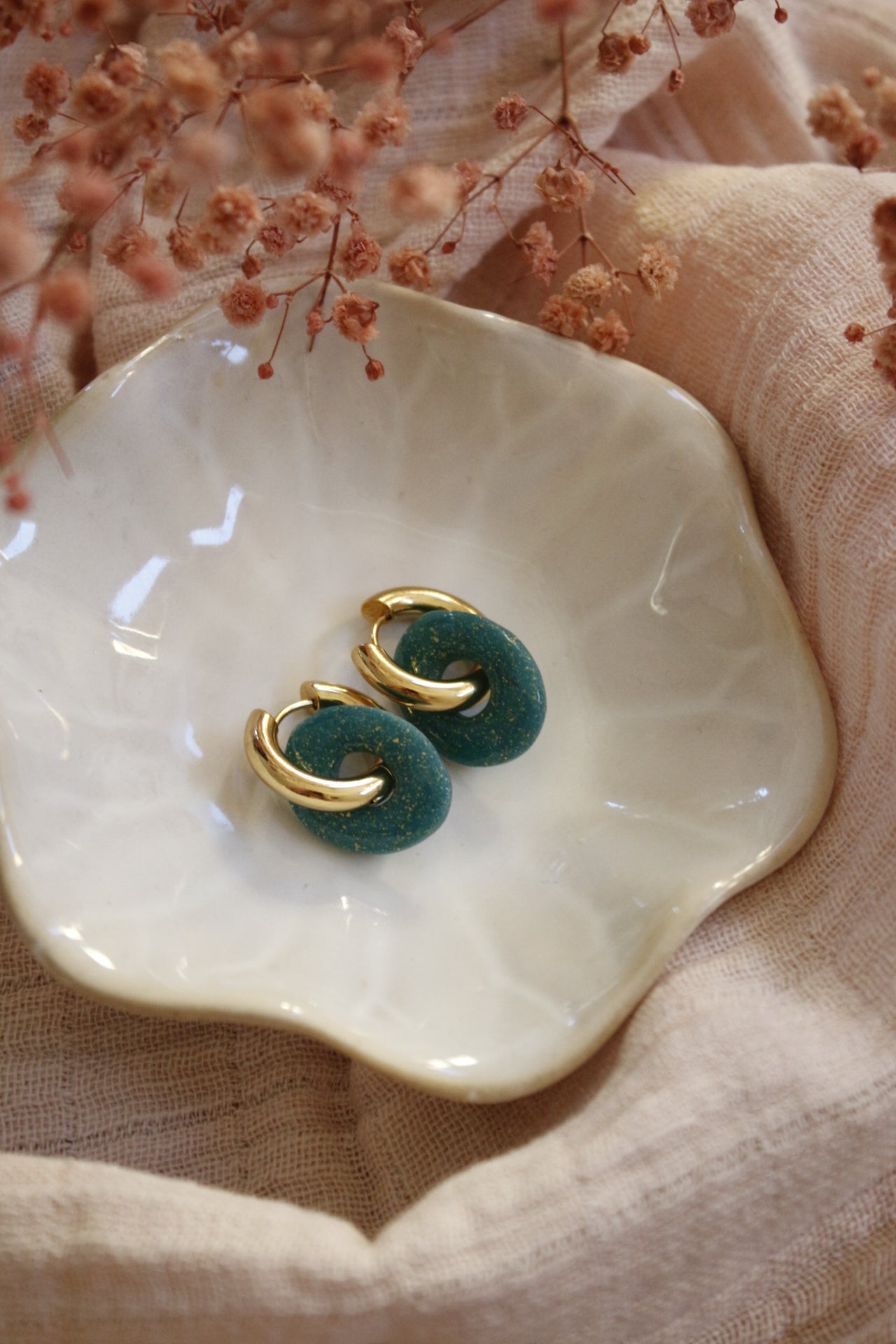 Boucles d'oreilles interchangeables Valentine Mamamiia bijoux