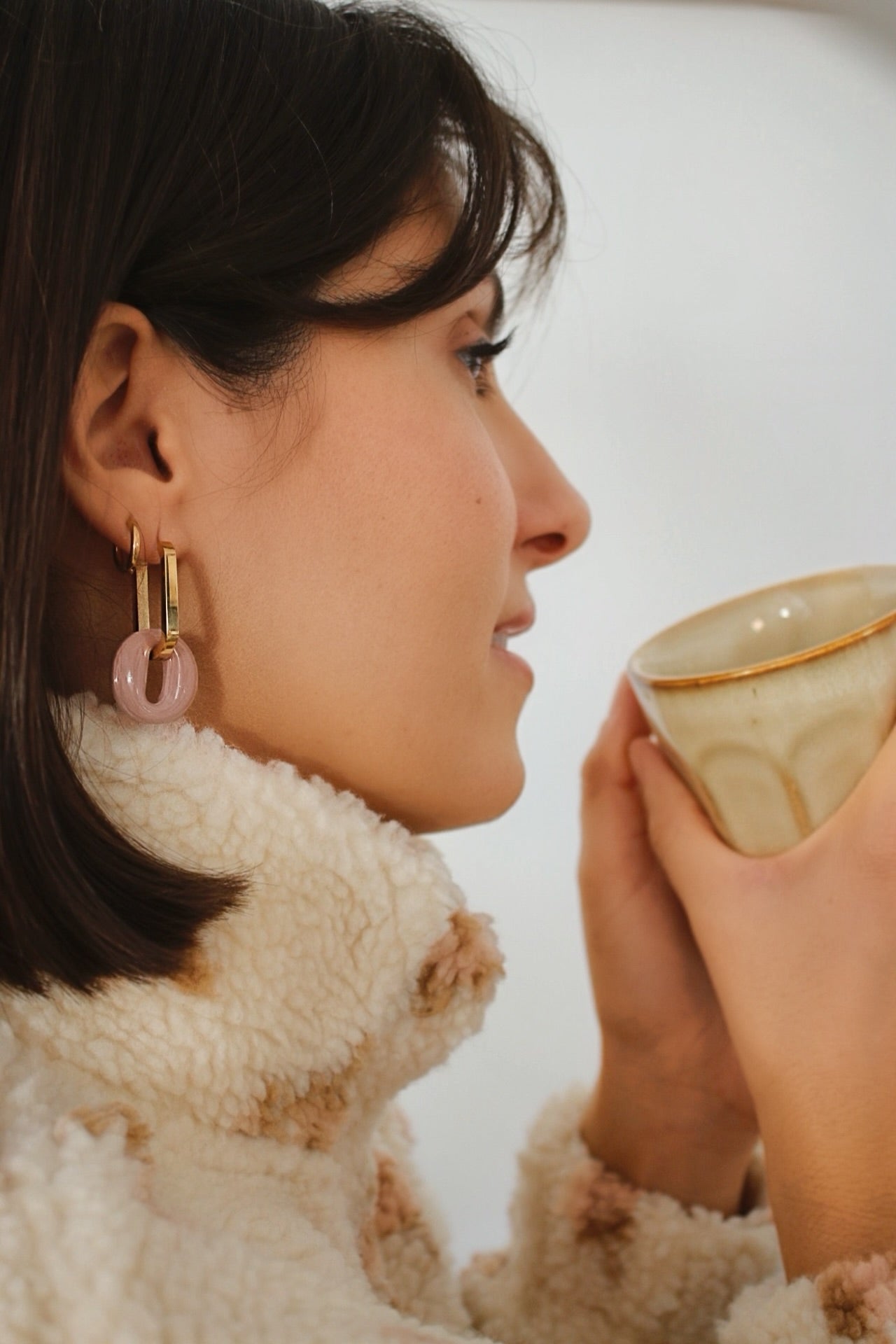 Boucles d'oreilles interchangeables Julie Mamamiia bijoux