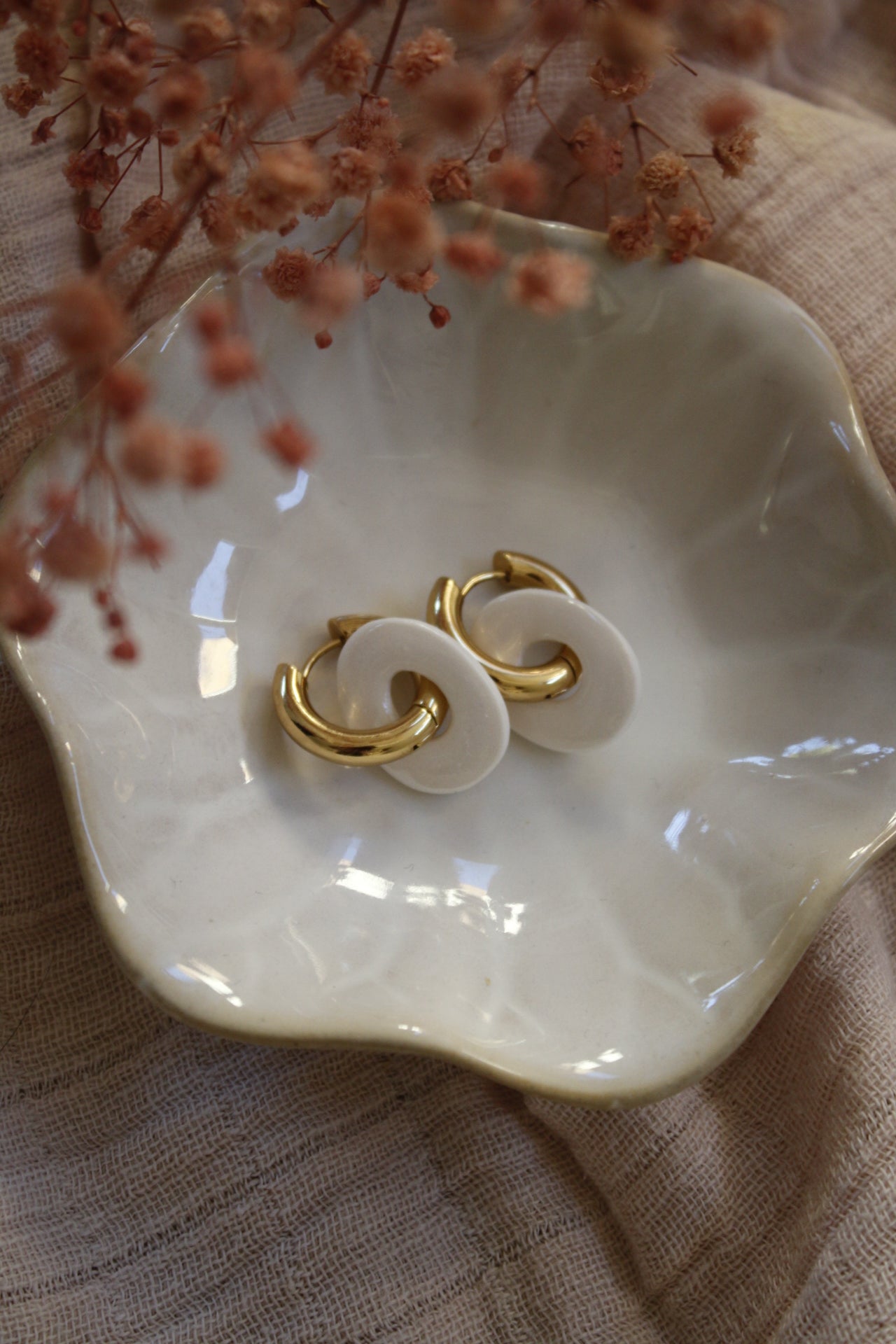 Boucles d'oreilles interchangeables Valentine Mamamiia bijoux