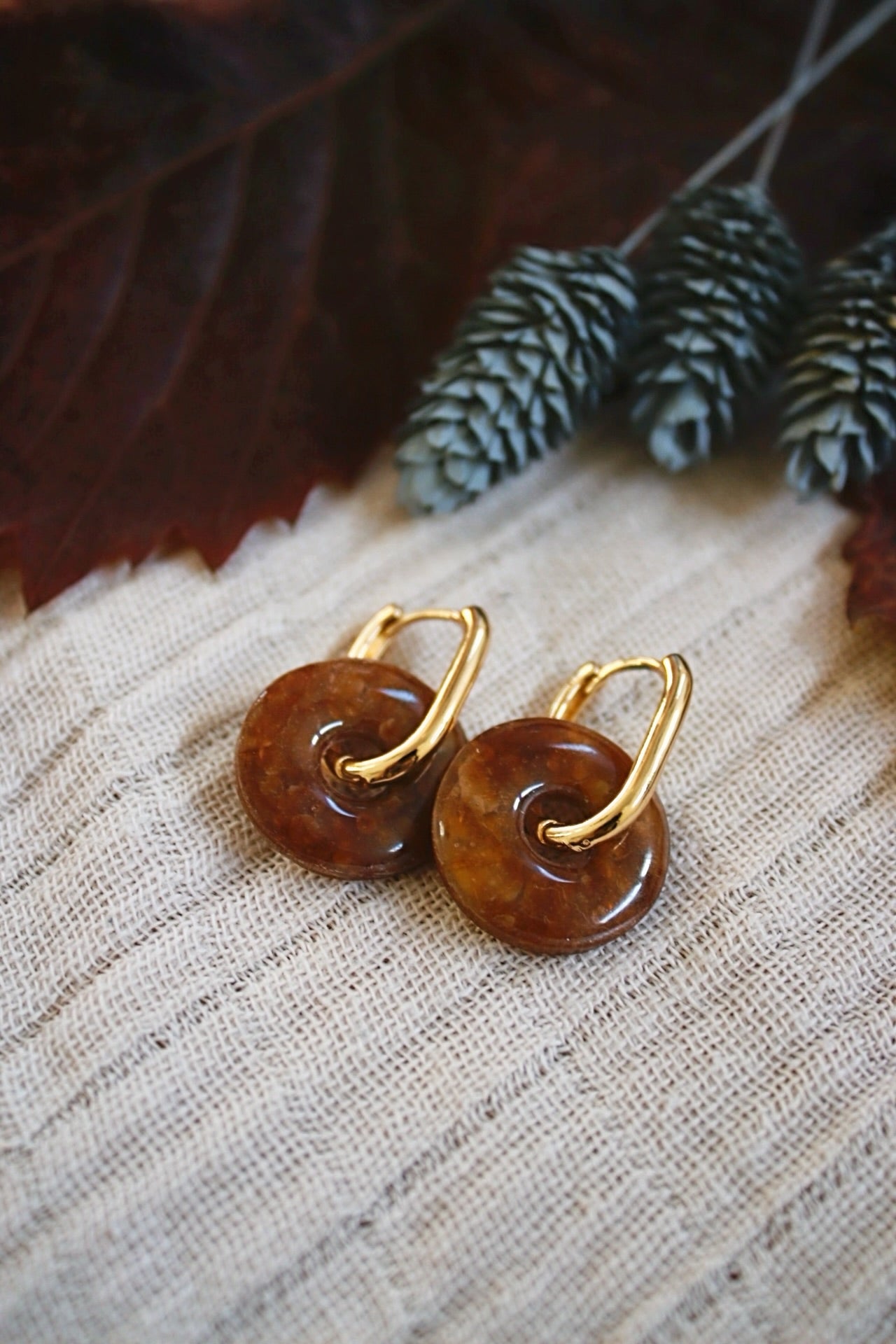 Boucles d'oreilles interchangeables Olympe Mamamiia bijoux