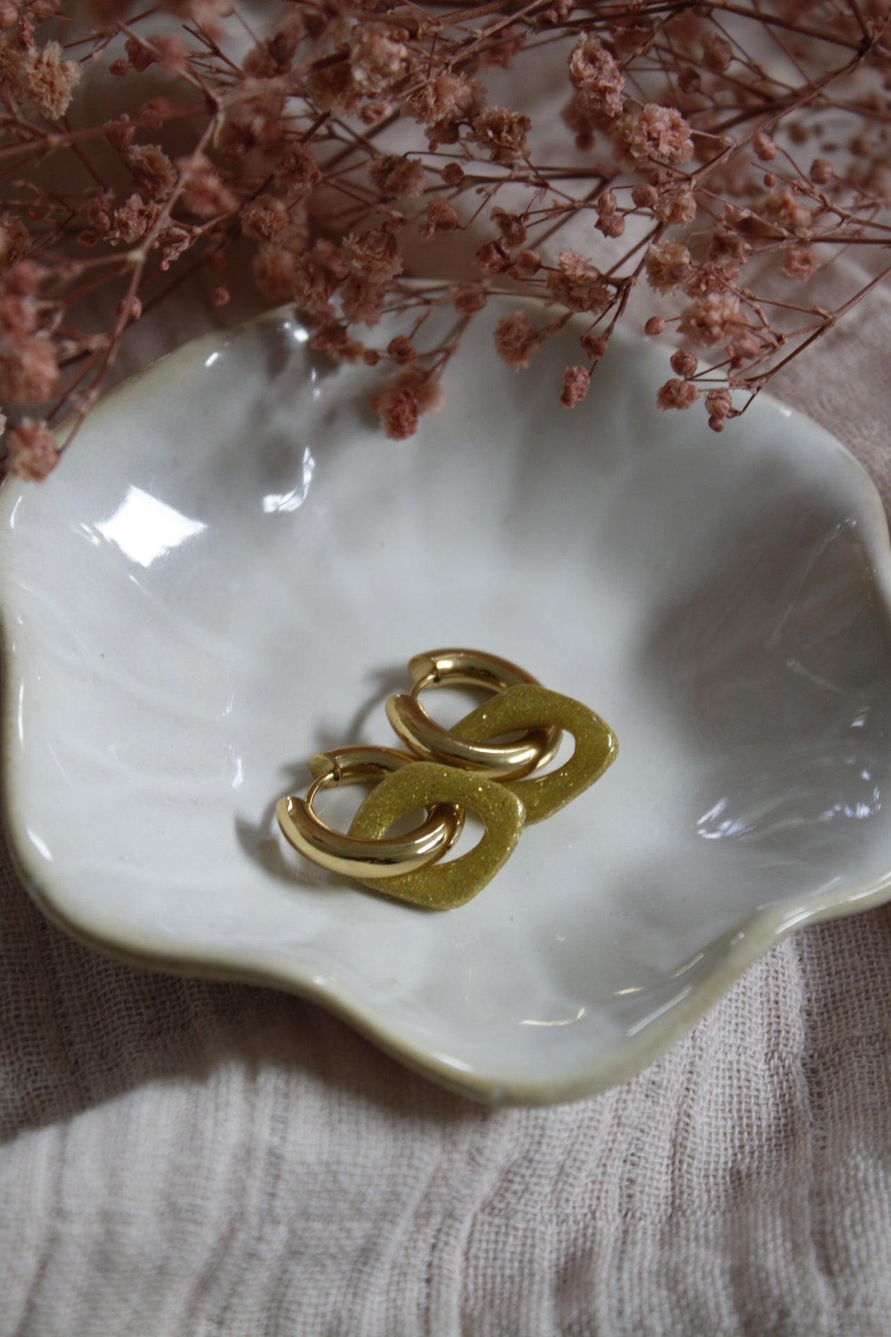 Boucles d'oreilles interchangeables Amandine Mamamiia bijoux