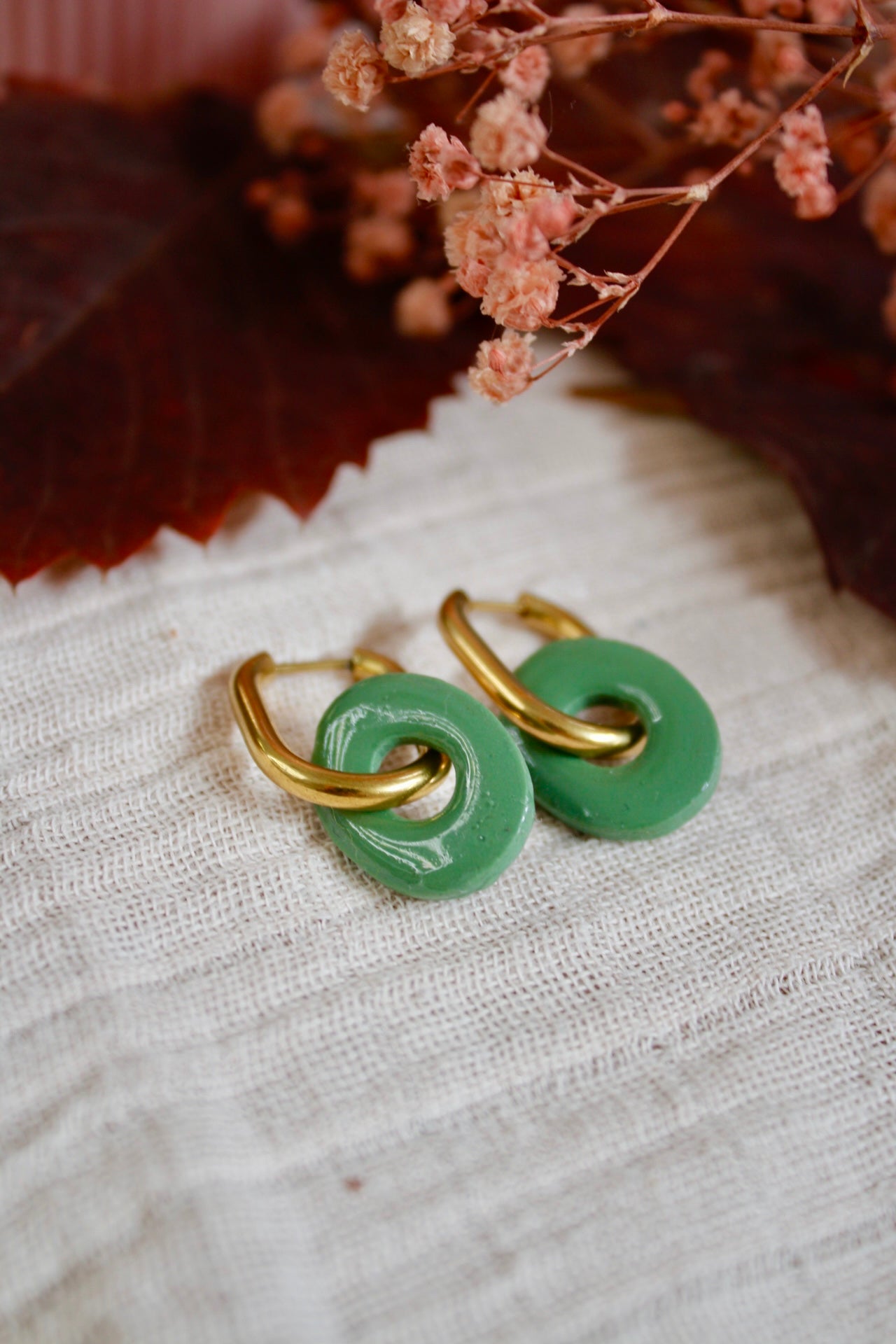 Boucles d'oreilles interchangeables Valentine Mamamiia bijoux