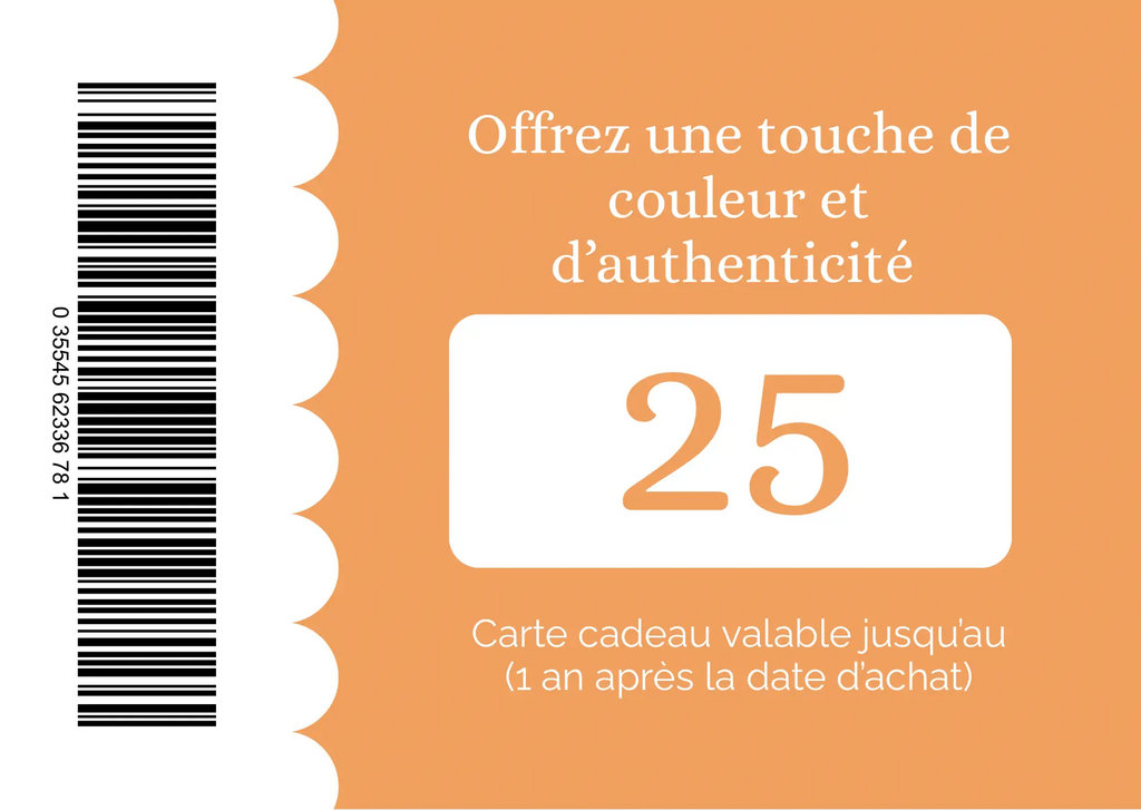 Carte cadeau Mamamiia Bijoux Mamamiia bijoux