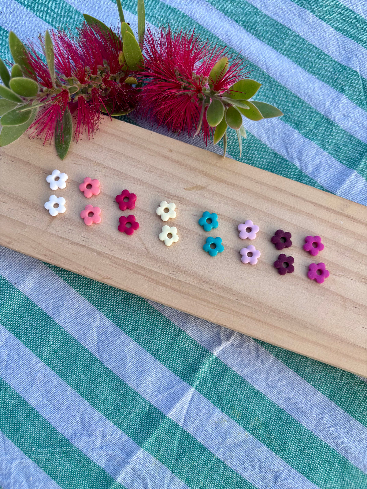 Boucles d'oreilles mini fleurs Giulia