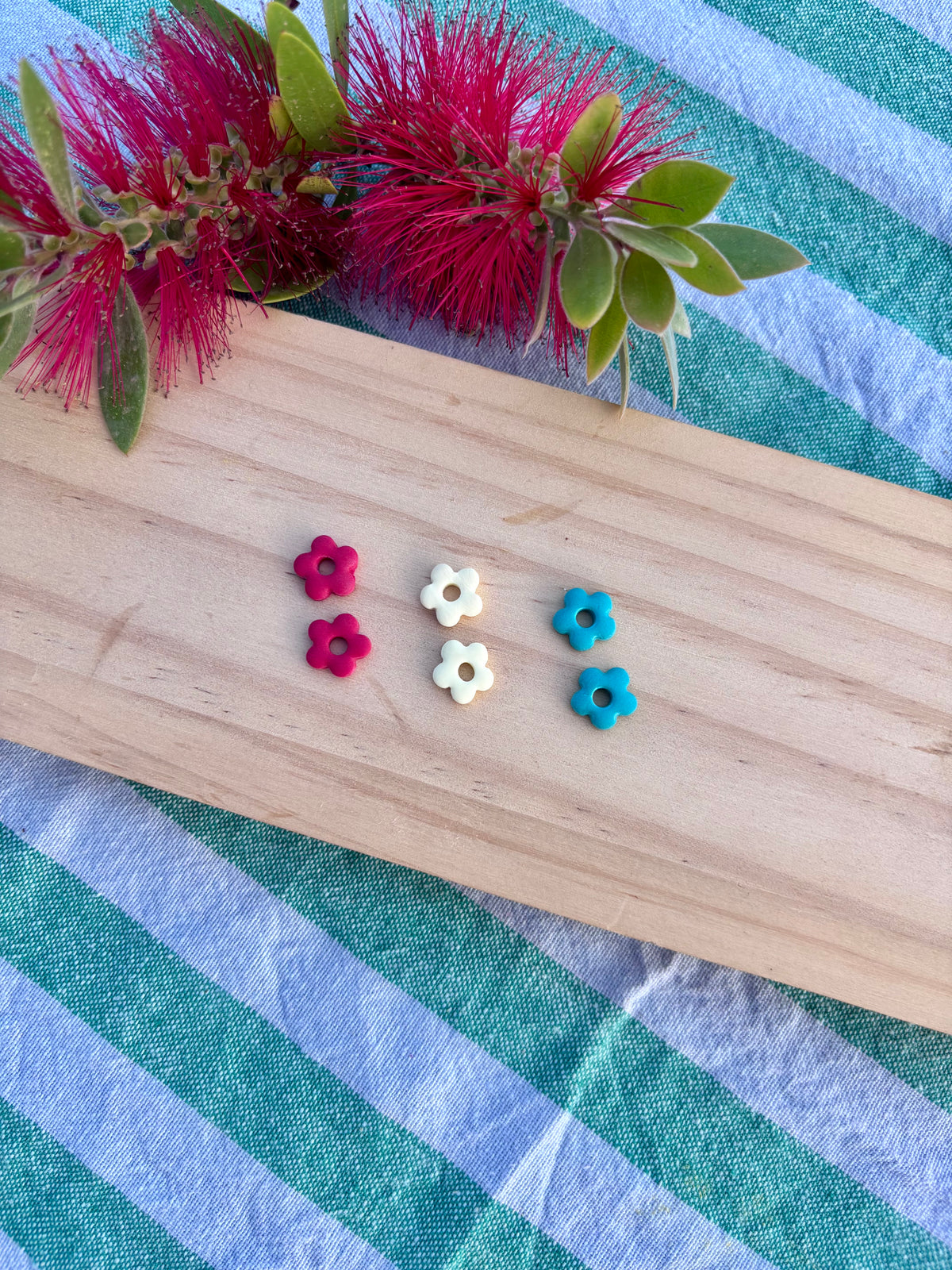 Boucles d'oreilles mini fleurs Giulia